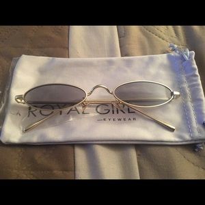 Small oval sunglasses
